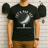 Lets Par Funny Golf Player Gift T-Shirt thumb 6