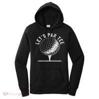 Lets Par Funny Golf Player Gift Women's Hoodie thumb 0