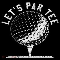 Lets Par Funny Golf Player Gift Women's Hoodie thumb 2