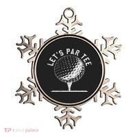 Lets Par Funny Golf Player Gift Ornament thumb 0