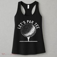 Lets Par Funny Golf Player Gift Women's Tank Top thumb 3