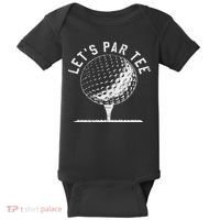Lets Par Funny Golf Player Gift Baby Bodysuit thumb 0