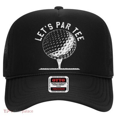 Lets Par Funny Golf Player Gift Hat