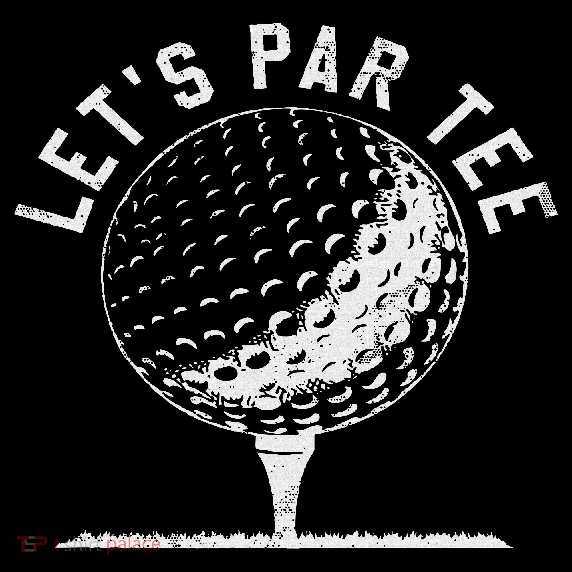 Lets Par Funny Golf Player Gift Toddler Hoodie