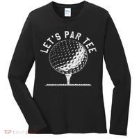Lets Par Funny Golf Player Gift Women's Long Sleeve Shirt thumb 0