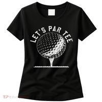 Lets Par Funny Golf Player Gift Women's T-Shirt thumb 0