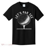 Lets Par Funny Golf Player Gift Kids T-Shirt thumb 0