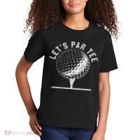 Lets Par Funny Golf Player Gift Kids T-Shirt thumb 2