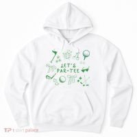 Let's Par Funny Golf Coquette Bow Women Hoodie thumb 0