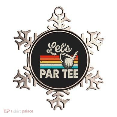 Let's Par Funny Golf Pun Dad Party Golfer Father's Day Ornament