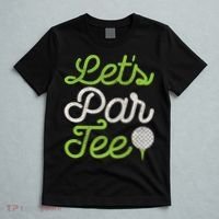 Let's Par Golf Player Golfer Dad Papa Funny T-Shirt thumb 5