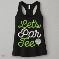 Let's Par Golf Player Golfer Dad Papa Funny Women's Tank Top thumb 3