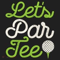 Lets Par Golf Player Golfer Dad Papa Funny Hat thumb 2