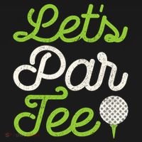 Lets Par Golf Player Golfer Dad Papa Funny Tank Top thumb 6