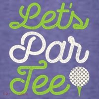 Lets Par Golf Player Golfer Dad Papa Funny T-Shirt thumb 5