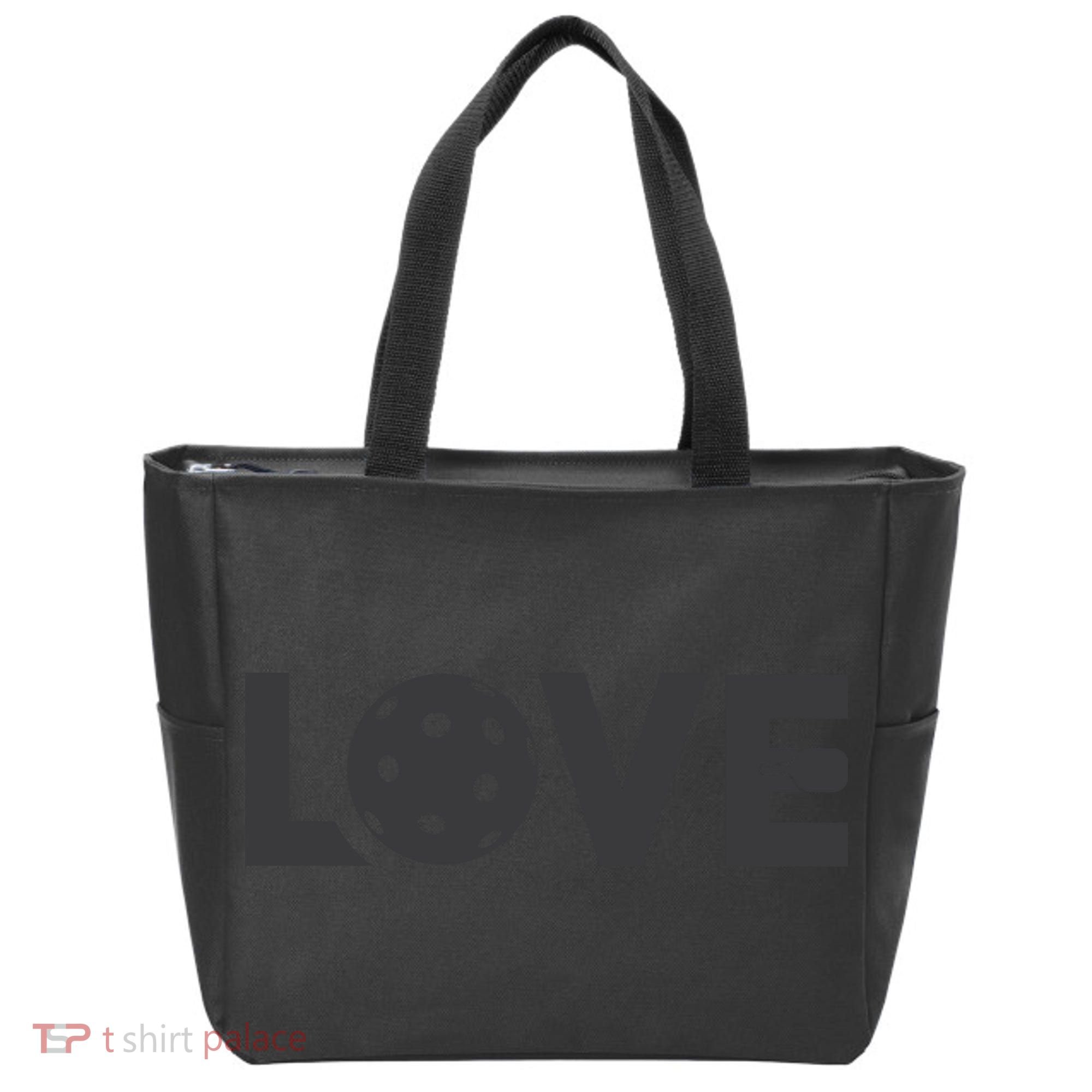 Love Pickleball Gift For Pickle Ball Player Tote Bag