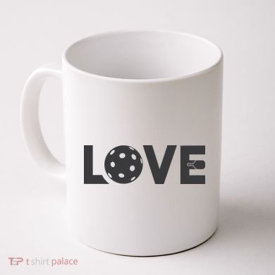 Love Pickleball Gift For Pickle Ball Player Coffee Mug