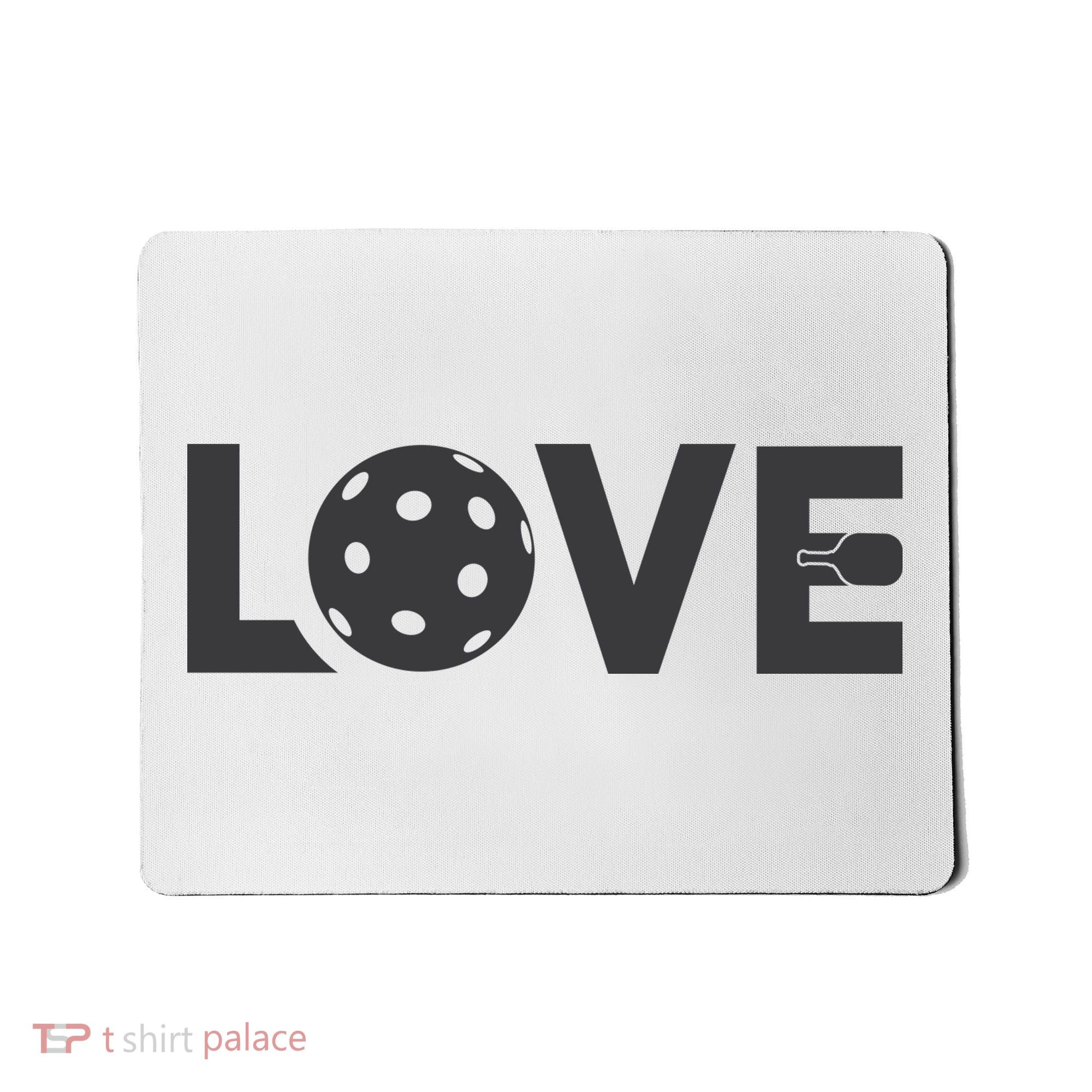 Love Pickleball Gift For Pickle Ball Player Mousepad