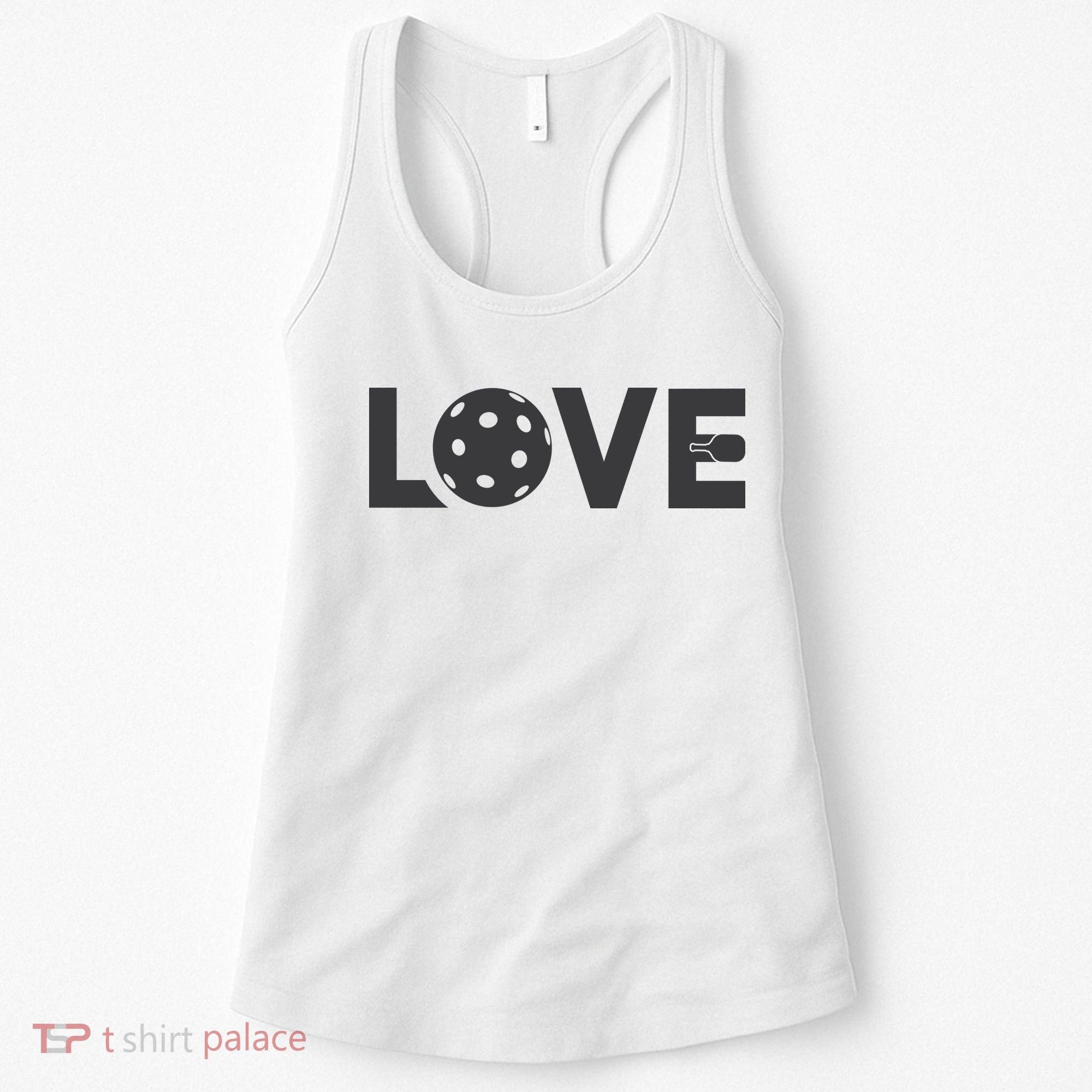 Love Pickleball Gift For Pickle Ball Player Women's Tank Top
