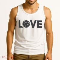 Love Pickleball Gift For Pickle Ball Player Tank Top thumb 3