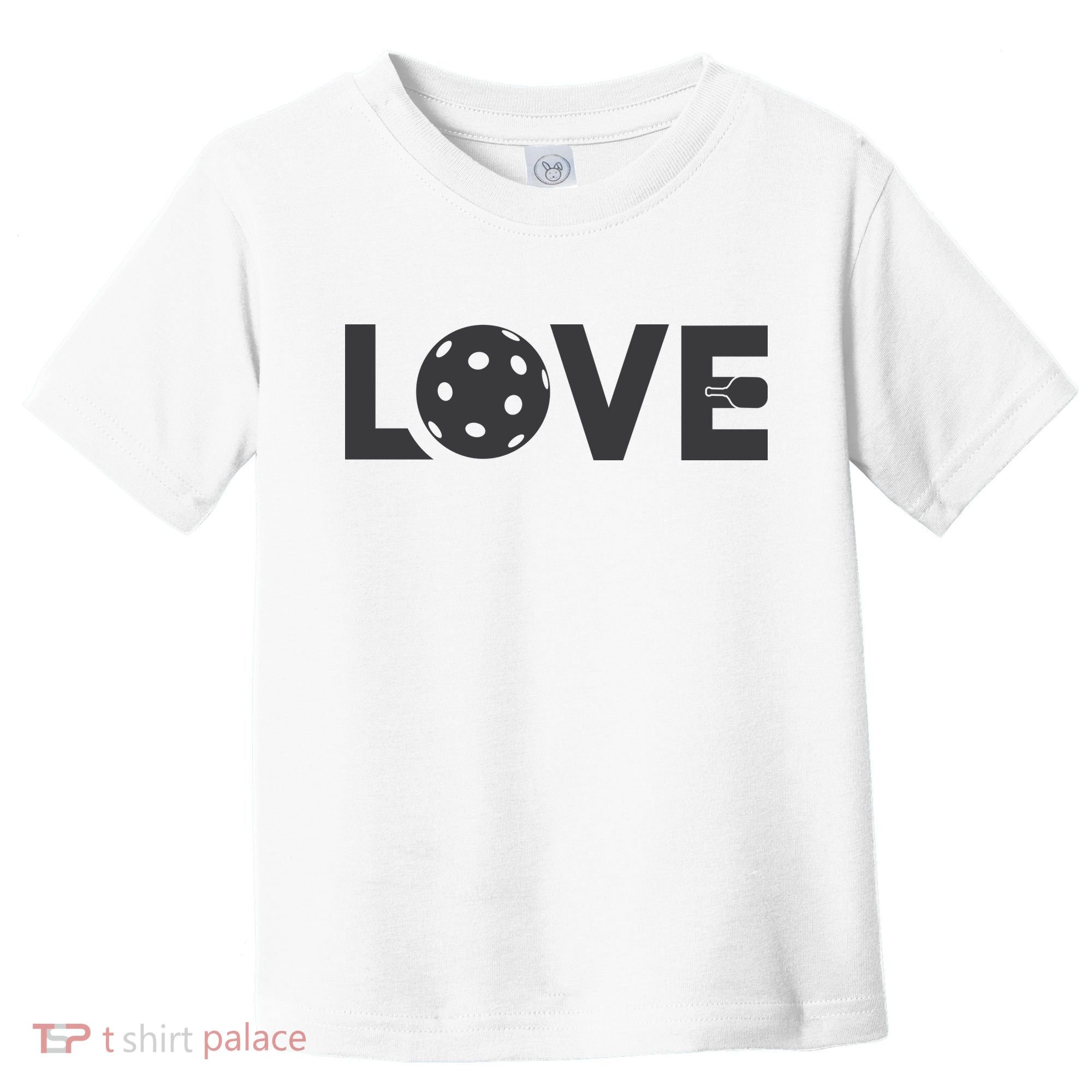 Love Pickleball Gift For Pickle Ball Player Toddler T-Shirt