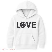 Love Pickleball Gift For Pickle Ball Player Kids Hoodie thumb 0