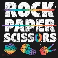 Lesbian Pride Gift Rainbow Lgbt Rock Paper Scissors Great Gift Women's Hoodie thumb 2