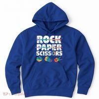 Lesbian Pride Gift Rainbow Lgbt Rock Paper Scissors Great Gift Hoodie thumb 0