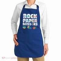 Lesbian Pride Gift Rainbow Lgbt Rock Paper Scissors Great Gift Apron thumb 2