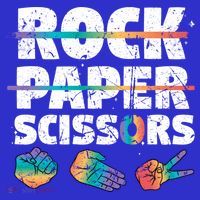 Lesbian Pride Gift Rainbow Lgbt Rock Paper Scissors Great Gift Tank Top thumb 6