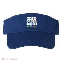 Lesbian Pride Gift Rainbow Lgbt Rock Paper Scissors Great Gift Visor thumb 0