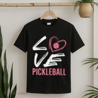 Love Pickleball Heart Pickle Ball T-Shirt thumb 2