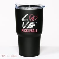 Love Pickleball Heart Pickle Ball Tumbler thumb 0