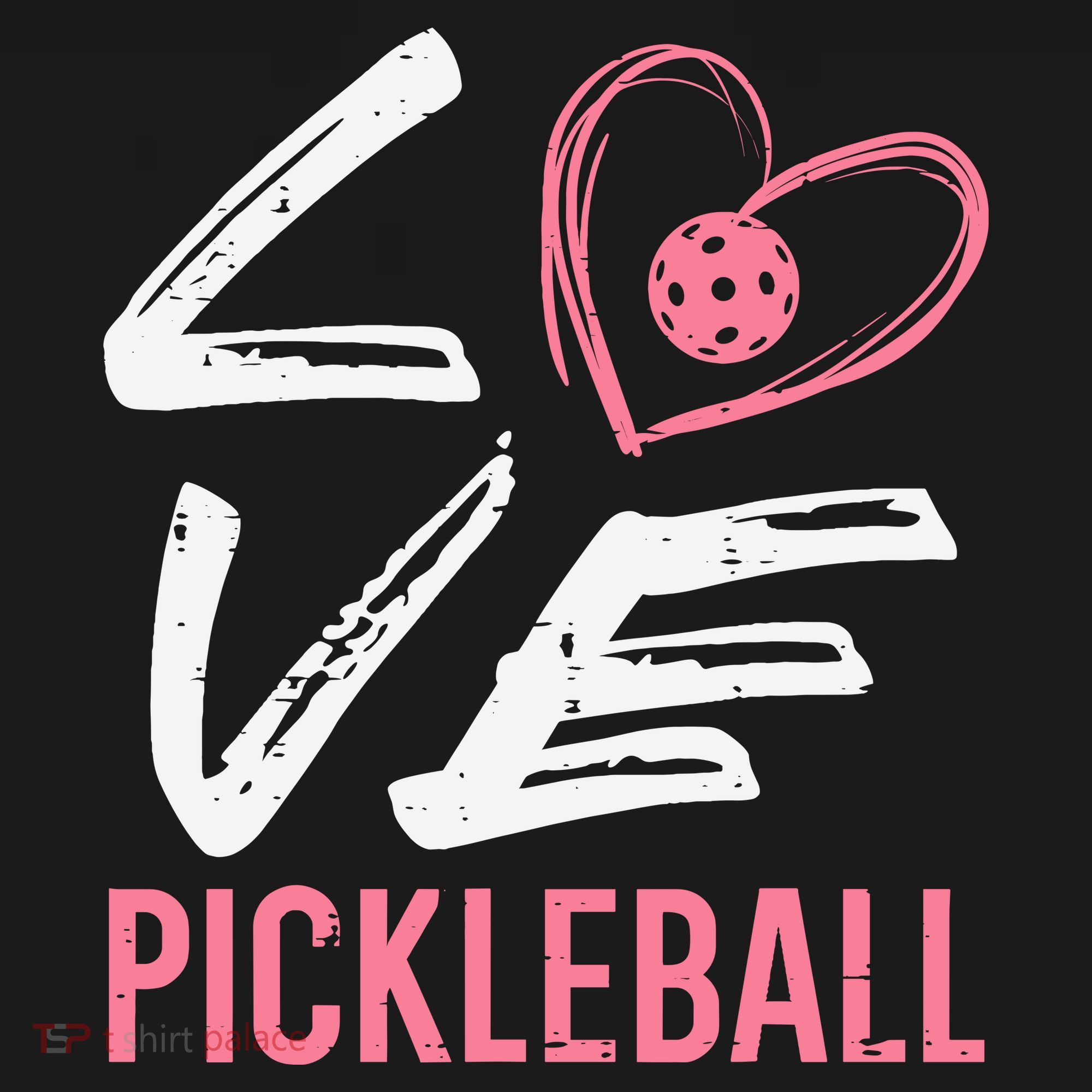 Love Pickleball Heart Pickle Ball Women's Tank Top