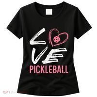Love Pickleball Heart Pickle Ball Women's T-Shirt thumb 0