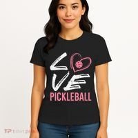 Love Pickleball Heart Pickle Ball Women's T-Shirt thumb 4