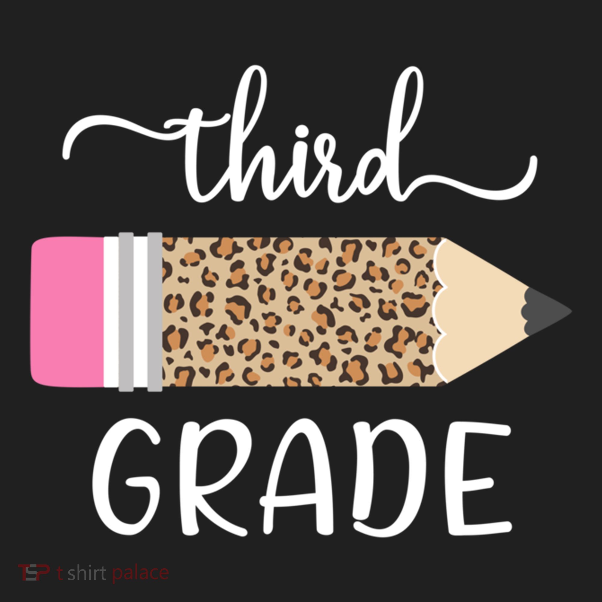 Leopard Print Hello Third Grade First Day Of School Teacher Funny Gift Women's Sweatshirt