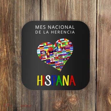Latino Pride Hispanic Heritage Month Coaster