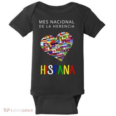Latino Pride Hispanic Heritage Month Baby Bodysuit