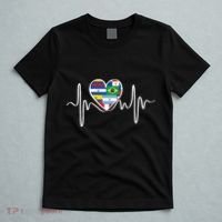Latino Pulse Heart Hispanic Heritage T-Shirt thumb 5