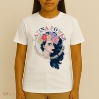 Latina Power Hispanic Heritage Month T-Shirt thumb 4