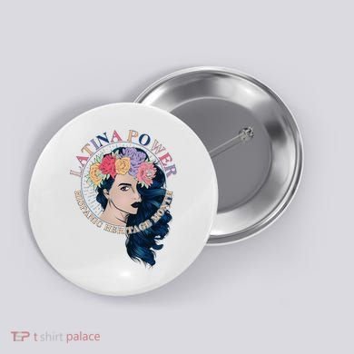 Latina Power Hispanic Heritage Month Button