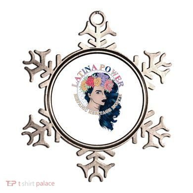 Latina Power Hispanic Heritage Month Ornament