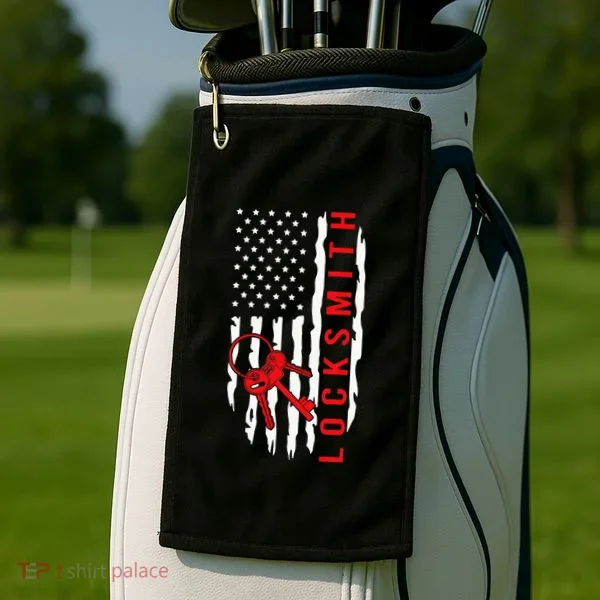 Locksmith Picking I Locksmithing I Key I Locksmith Golf Towel
