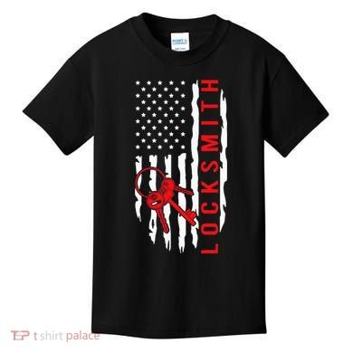 Locksmith Picking I Locksmithing I Key I Locksmith Kids T-Shirt