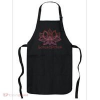 Lotus Potus In Red And Shades Apron thumb 0