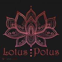 Lotus Potus In Red And Shades Sweatshirt thumb 3