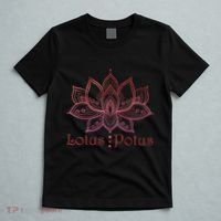 Lotus Potus In Red And Shades T-Shirt thumb 5
