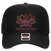 Lotus Potus In Red And Shades Hat thumb 0