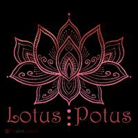 Lotus Potus In Red And Shades Toddler Hoodie thumb 2